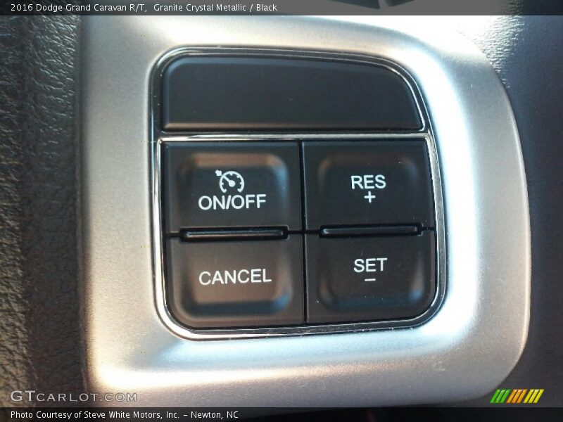 Granite Crystal Metallic / Black 2016 Dodge Grand Caravan R/T