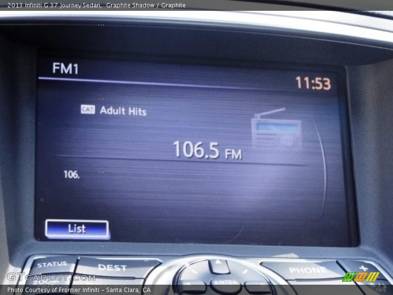 Graphite Shadow / Graphite 2013 Infiniti G 37 Journey Sedan