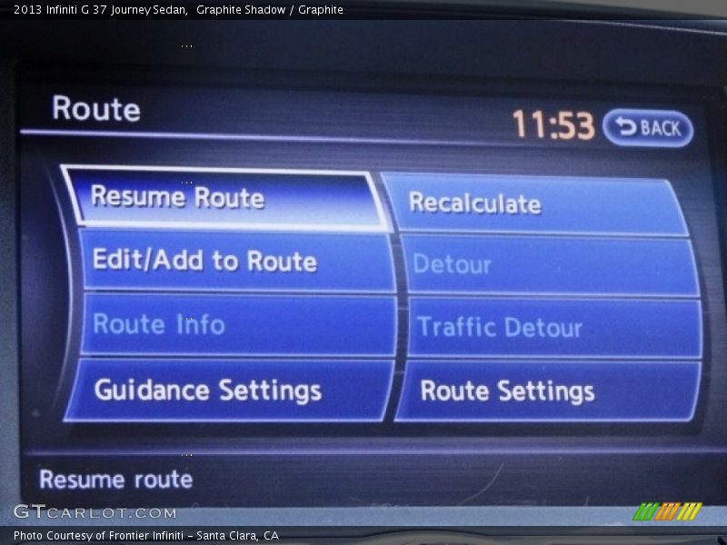 Graphite Shadow / Graphite 2013 Infiniti G 37 Journey Sedan