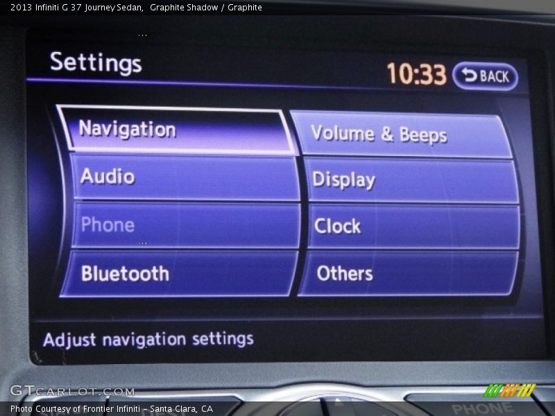 Graphite Shadow / Graphite 2013 Infiniti G 37 Journey Sedan
