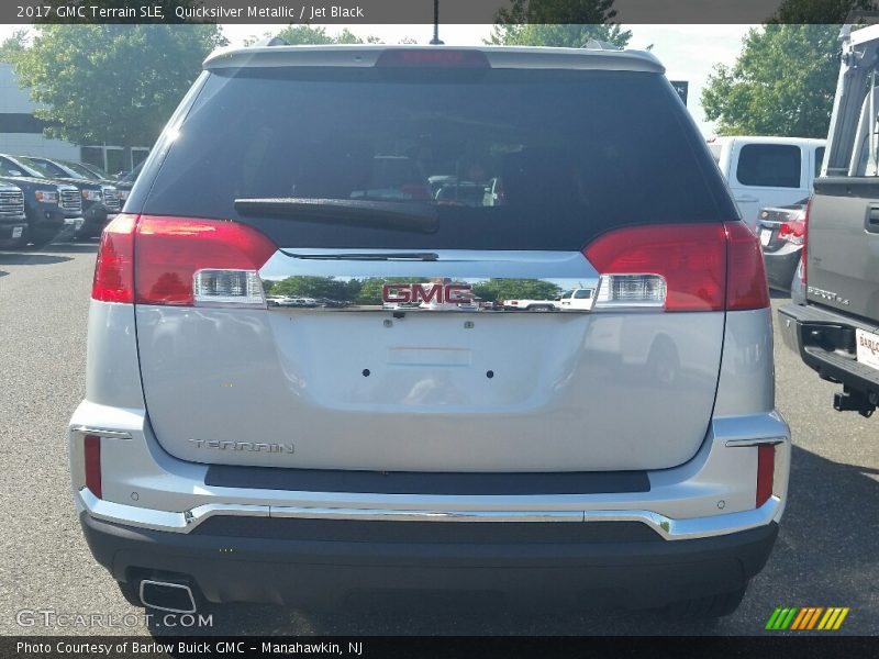 Quicksilver Metallic / Jet Black 2017 GMC Terrain SLE