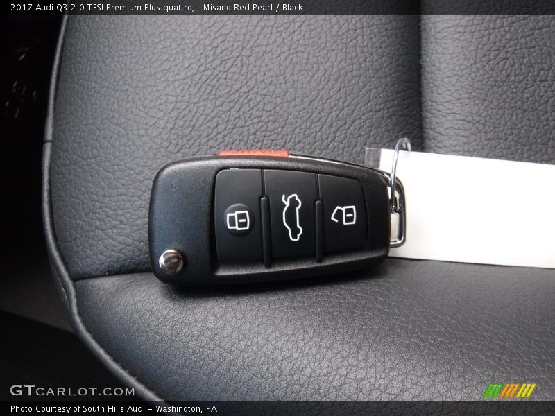 Misano Red Pearl / Black 2017 Audi Q3 2.0 TFSI Premium Plus quattro