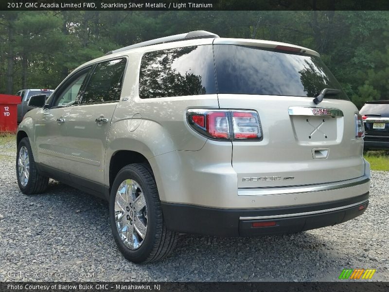 Sparkling Silver Metallic / Light Titanium 2017 GMC Acadia Limited FWD