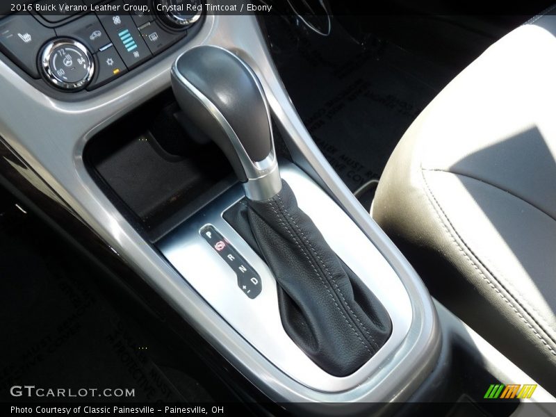 Crystal Red Tintcoat / Ebony 2016 Buick Verano Leather Group