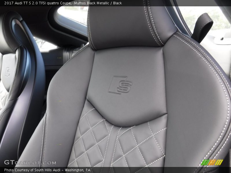 Front Seat of 2017 TT S 2.0 TFSI quattro Coupe