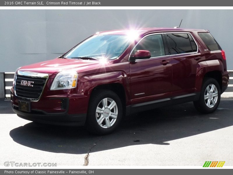 Crimson Red Tintcoat / Jet Black 2016 GMC Terrain SLE
