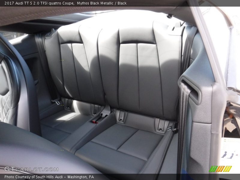Rear Seat of 2017 TT S 2.0 TFSI quattro Coupe