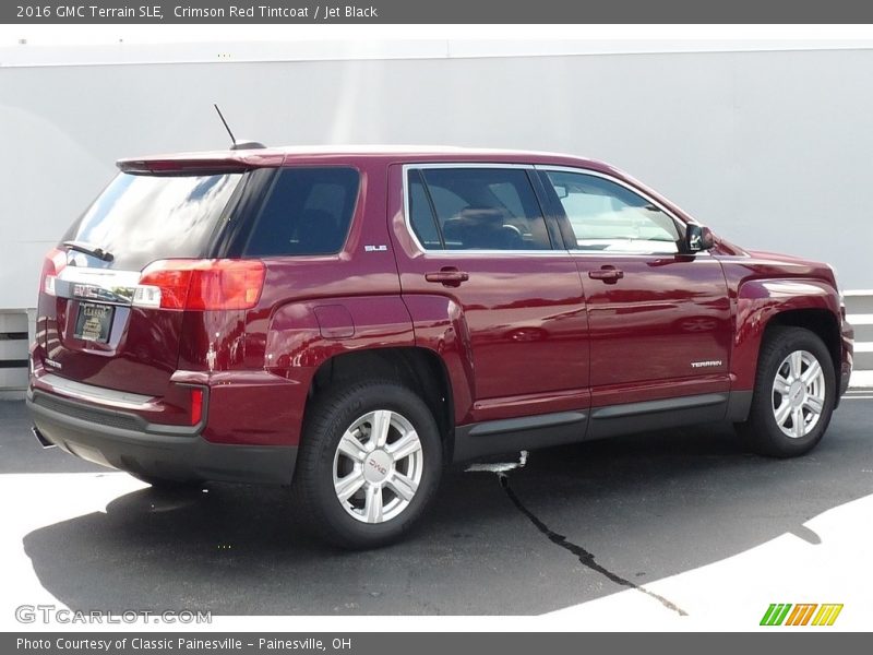Crimson Red Tintcoat / Jet Black 2016 GMC Terrain SLE