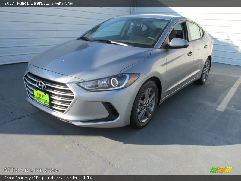 Silver / Gray 2017 Hyundai Elantra SE