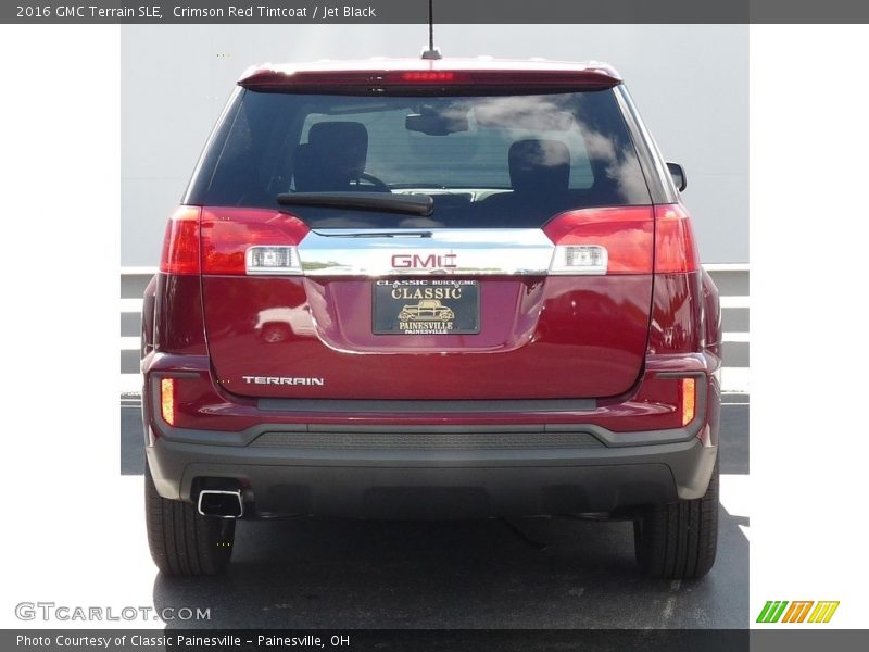 Crimson Red Tintcoat / Jet Black 2016 GMC Terrain SLE