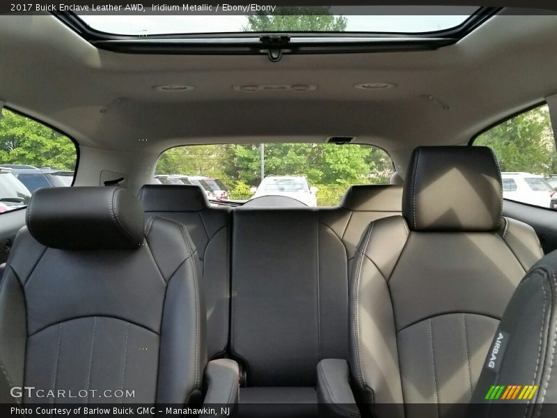 Iridium Metallic / Ebony/Ebony 2017 Buick Enclave Leather AWD