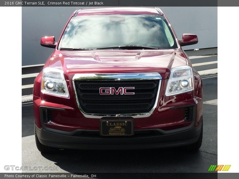 Crimson Red Tintcoat / Jet Black 2016 GMC Terrain SLE