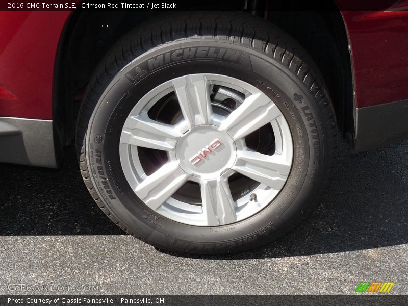 Crimson Red Tintcoat / Jet Black 2016 GMC Terrain SLE