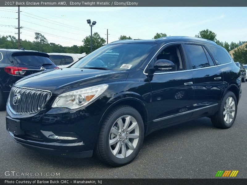 Ebony Twilight Metallic / Ebony/Ebony 2017 Buick Enclave Premium AWD