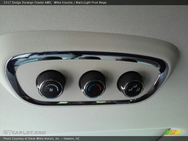 Controls of 2017 Durango Citadel AWD