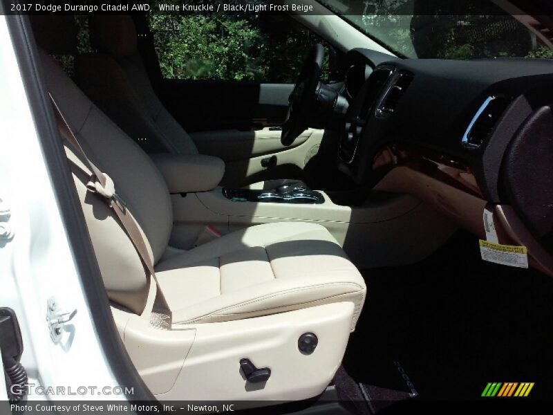 Front Seat of 2017 Durango Citadel AWD