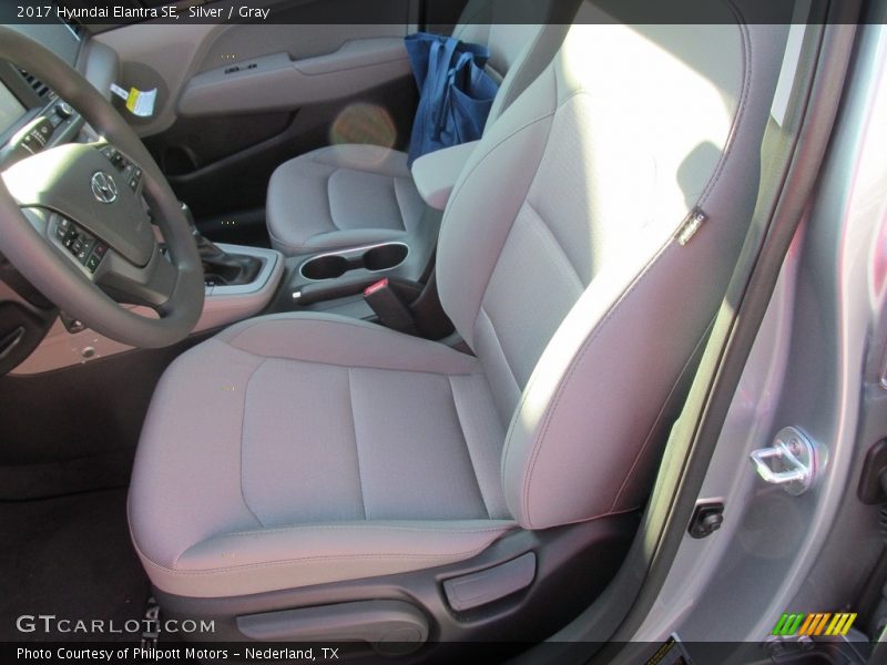 Silver / Gray 2017 Hyundai Elantra SE