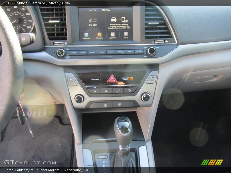 Silver / Gray 2017 Hyundai Elantra SE