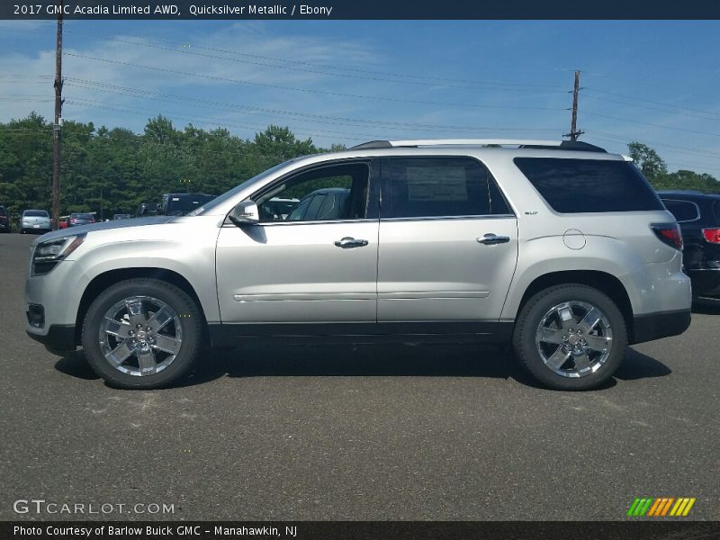 Quicksilver Metallic / Ebony 2017 GMC Acadia Limited AWD