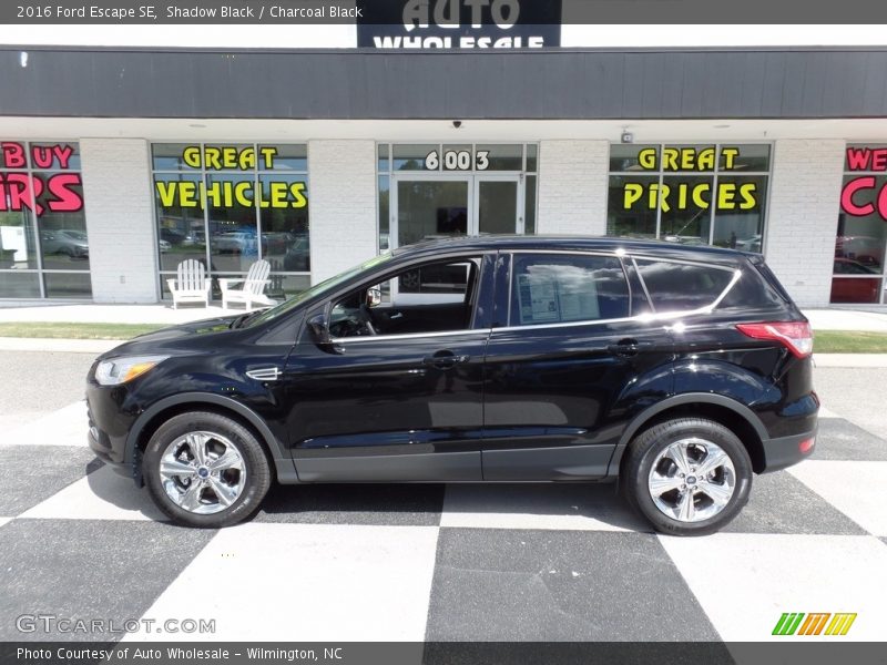 Shadow Black / Charcoal Black 2016 Ford Escape SE