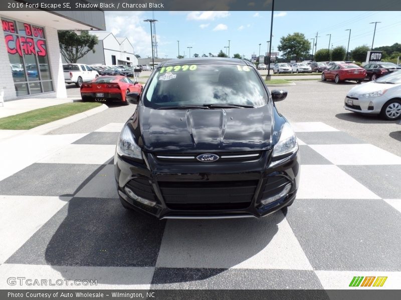 Shadow Black / Charcoal Black 2016 Ford Escape SE