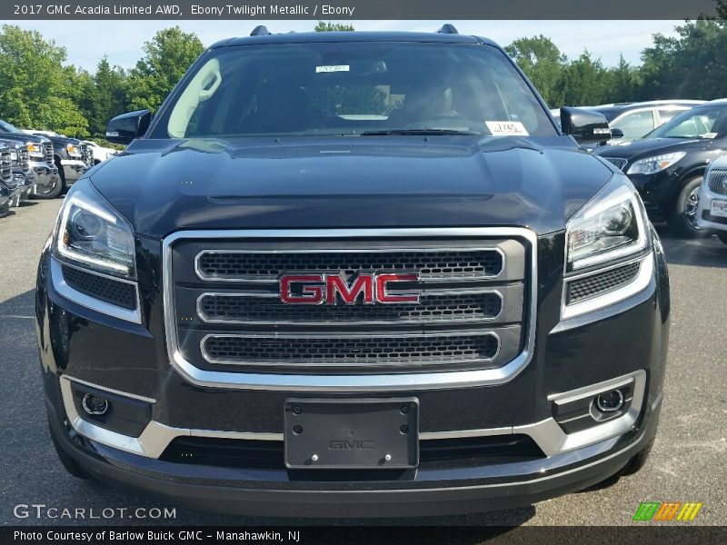 Ebony Twilight Metallic / Ebony 2017 GMC Acadia Limited AWD