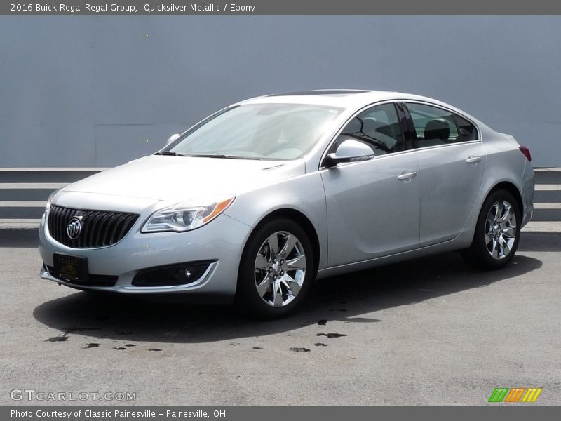 Quicksilver Metallic / Ebony 2016 Buick Regal Regal Group