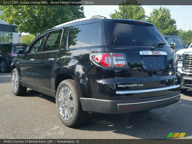Ebony Twilight Metallic / Ebony 2017 GMC Acadia Limited AWD
