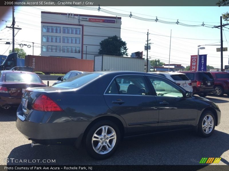 Graphite Pearl / Gray 2006 Honda Accord SE Sedan