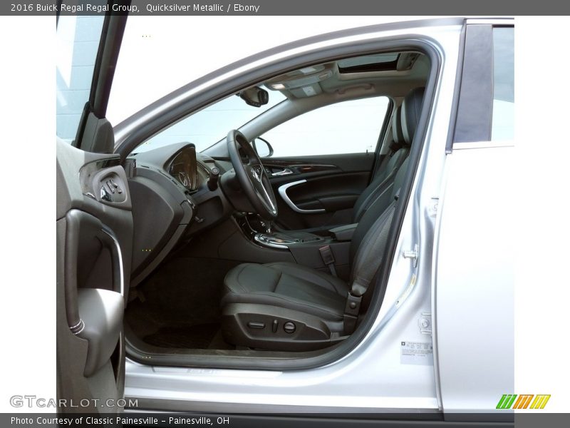 Quicksilver Metallic / Ebony 2016 Buick Regal Regal Group