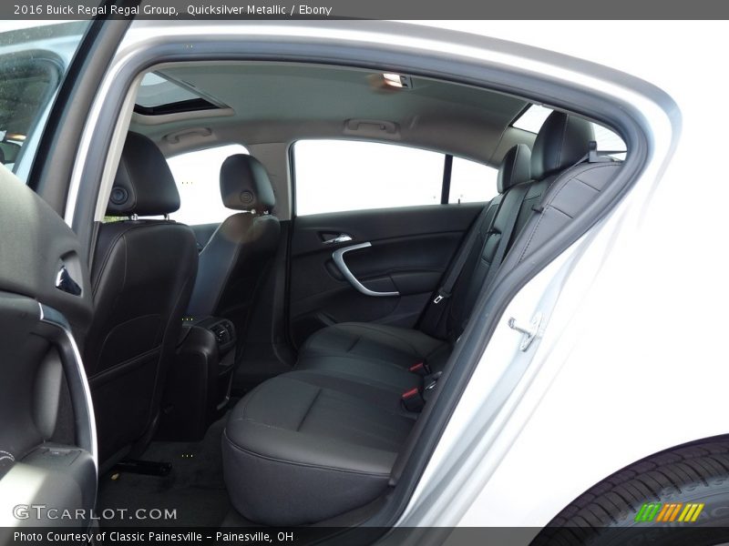 Quicksilver Metallic / Ebony 2016 Buick Regal Regal Group