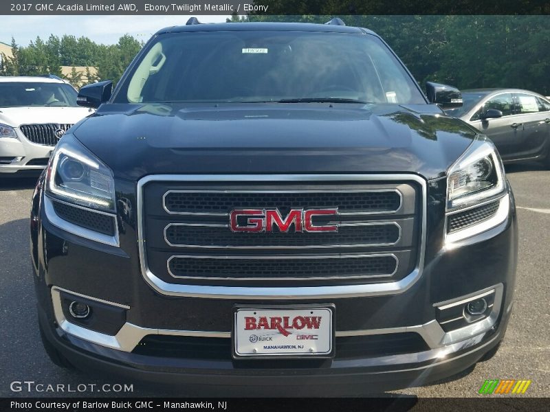 Ebony Twilight Metallic / Ebony 2017 GMC Acadia Limited AWD