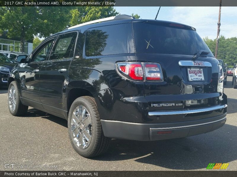 Ebony Twilight Metallic / Ebony 2017 GMC Acadia Limited AWD