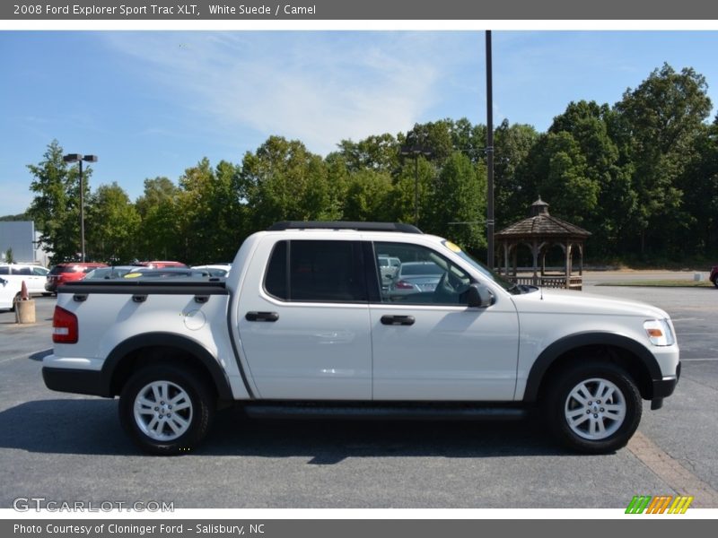 White Suede / Camel 2008 Ford Explorer Sport Trac XLT