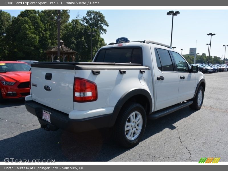 White Suede / Camel 2008 Ford Explorer Sport Trac XLT