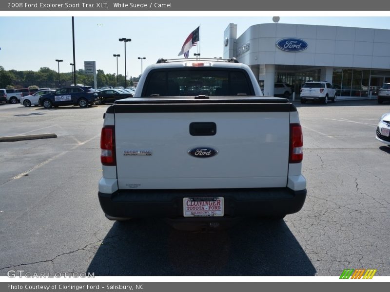 White Suede / Camel 2008 Ford Explorer Sport Trac XLT