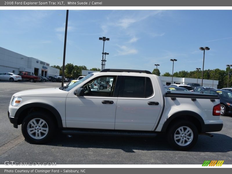 White Suede / Camel 2008 Ford Explorer Sport Trac XLT