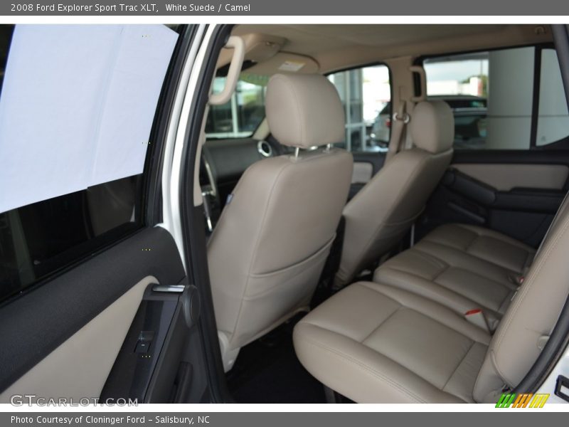 White Suede / Camel 2008 Ford Explorer Sport Trac XLT