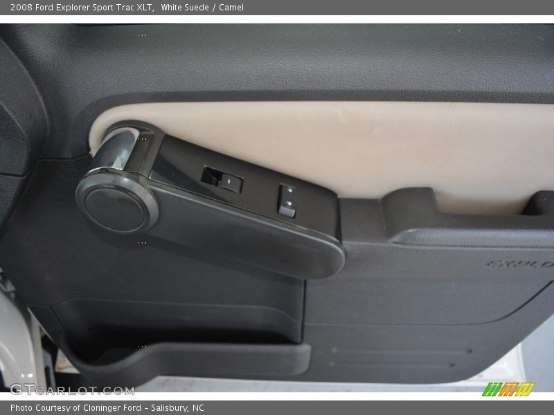White Suede / Camel 2008 Ford Explorer Sport Trac XLT