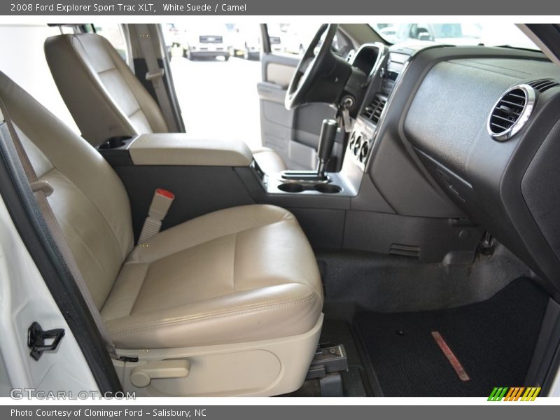 White Suede / Camel 2008 Ford Explorer Sport Trac XLT