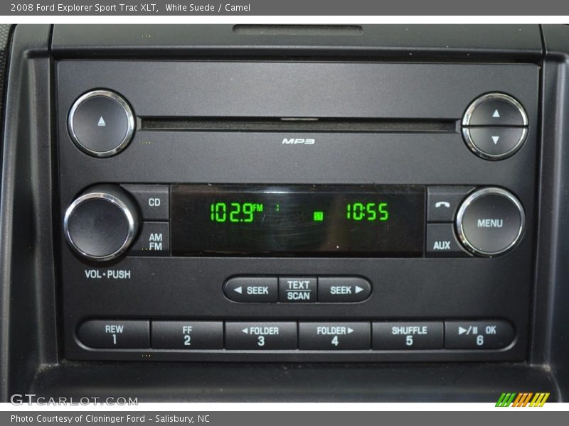 White Suede / Camel 2008 Ford Explorer Sport Trac XLT