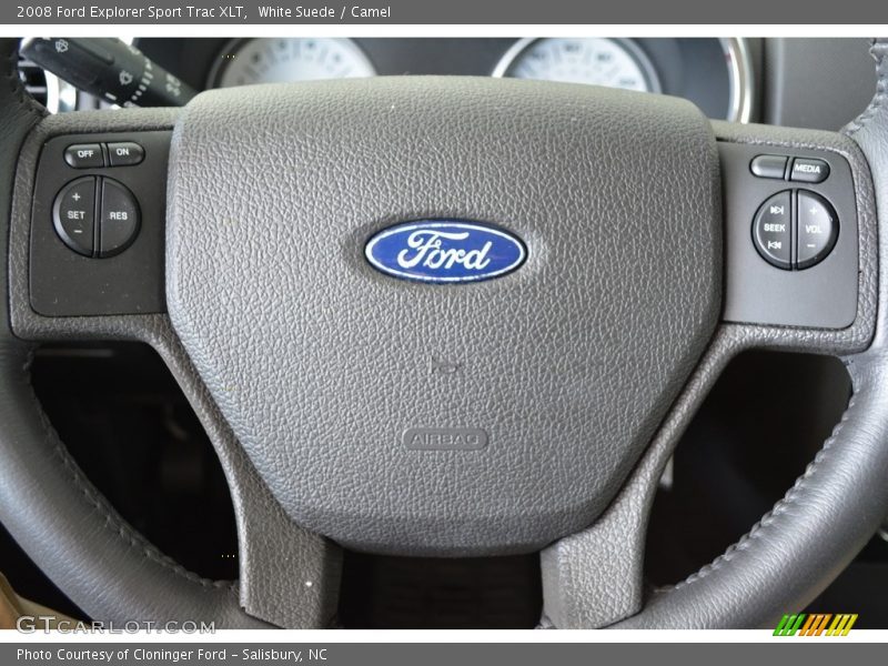 White Suede / Camel 2008 Ford Explorer Sport Trac XLT