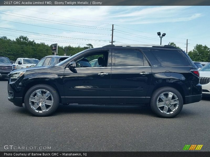 Ebony Twilight Metallic / Ebony 2017 GMC Acadia Limited FWD