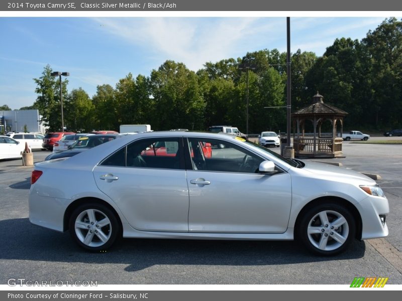 Classic Silver Metallic / Black/Ash 2014 Toyota Camry SE