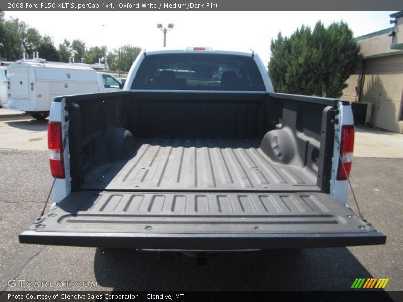 Oxford White / Medium/Dark Flint 2008 Ford F150 XLT SuperCab 4x4