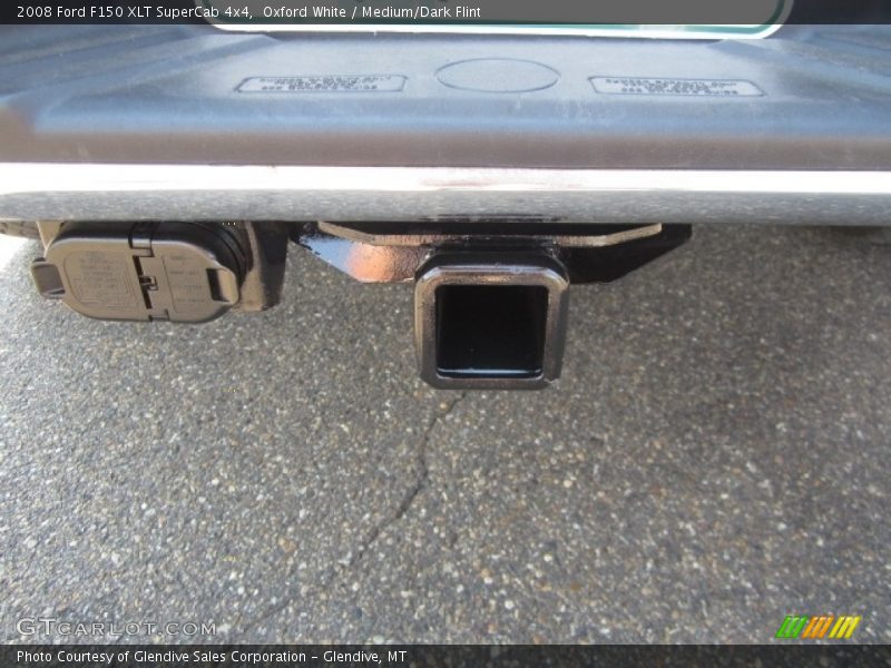 Oxford White / Medium/Dark Flint 2008 Ford F150 XLT SuperCab 4x4