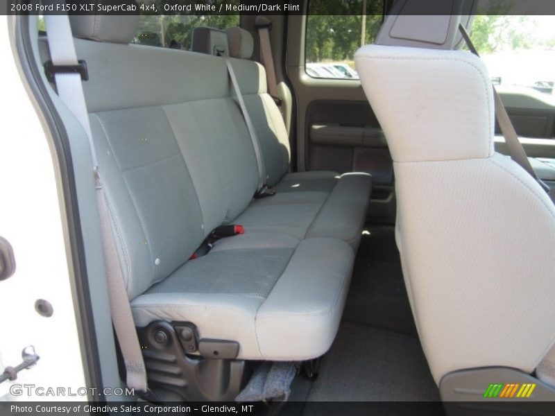 Oxford White / Medium/Dark Flint 2008 Ford F150 XLT SuperCab 4x4