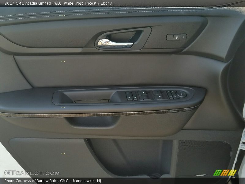White Frost Tricoat / Ebony 2017 GMC Acadia Limited FWD