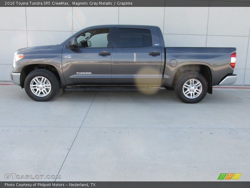 Magnetic Gray Metallic / Graphite 2016 Toyota Tundra SR5 CrewMax