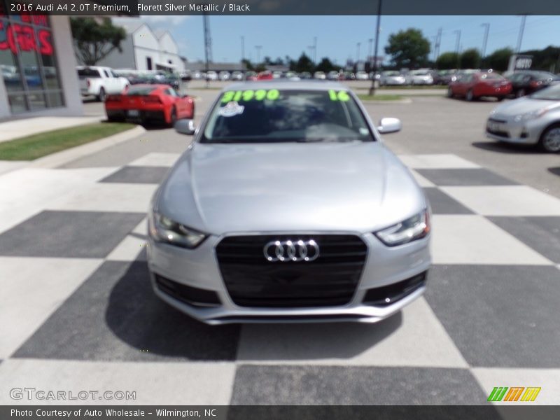 Florett Silver Metallic / Black 2016 Audi A4 2.0T Premium